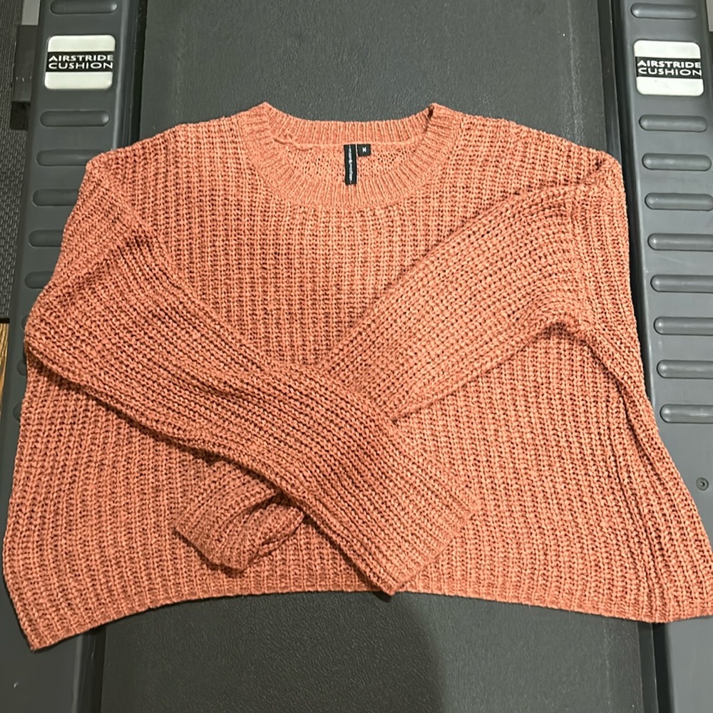 Cable knit sweater